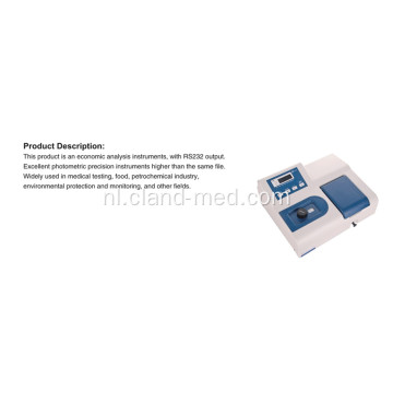 Hoogwaardige Uv-vis spectrofotometer